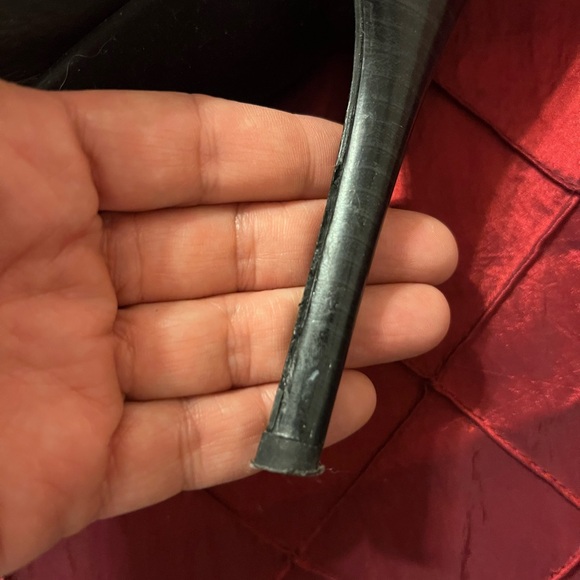 BCBGeneration Black Heeled Boots with Buckle Detail - Picture 3 of 7